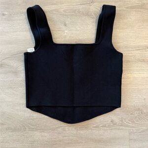 Ribbed Zara Crop Top